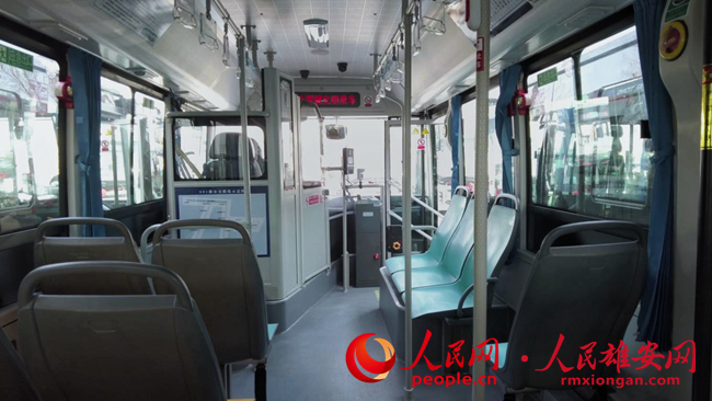 602路公交車內景。栗業攝