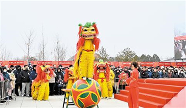 國內(nèi)外優(yōu)秀舞獅隊(duì)“春節(jié)·雄安獅舞大會”獻(xiàn)藝