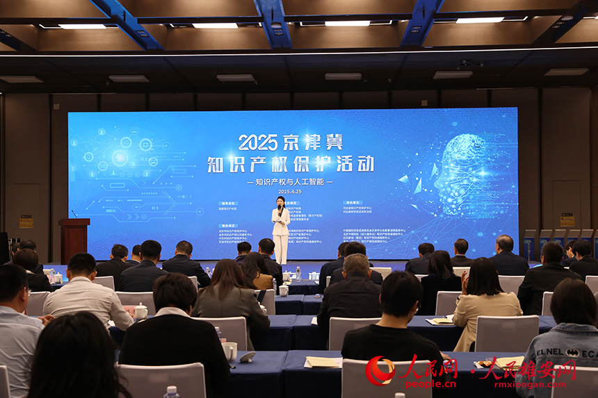 2025京津冀知識產(chǎn)權(quán)保護活動現(xiàn)場。人民網(wǎng)記者 王紅攝