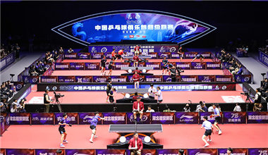2025乒超聯(lián)賽在雄安新區(qū)“火熱”開賽