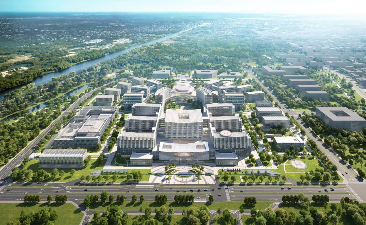 北京協(xié)和醫(yī)院國家醫(yī)學(xué)中心（雄安院區(qū)）一期建設(shè)項(xiàng)目初設(shè)效果圖